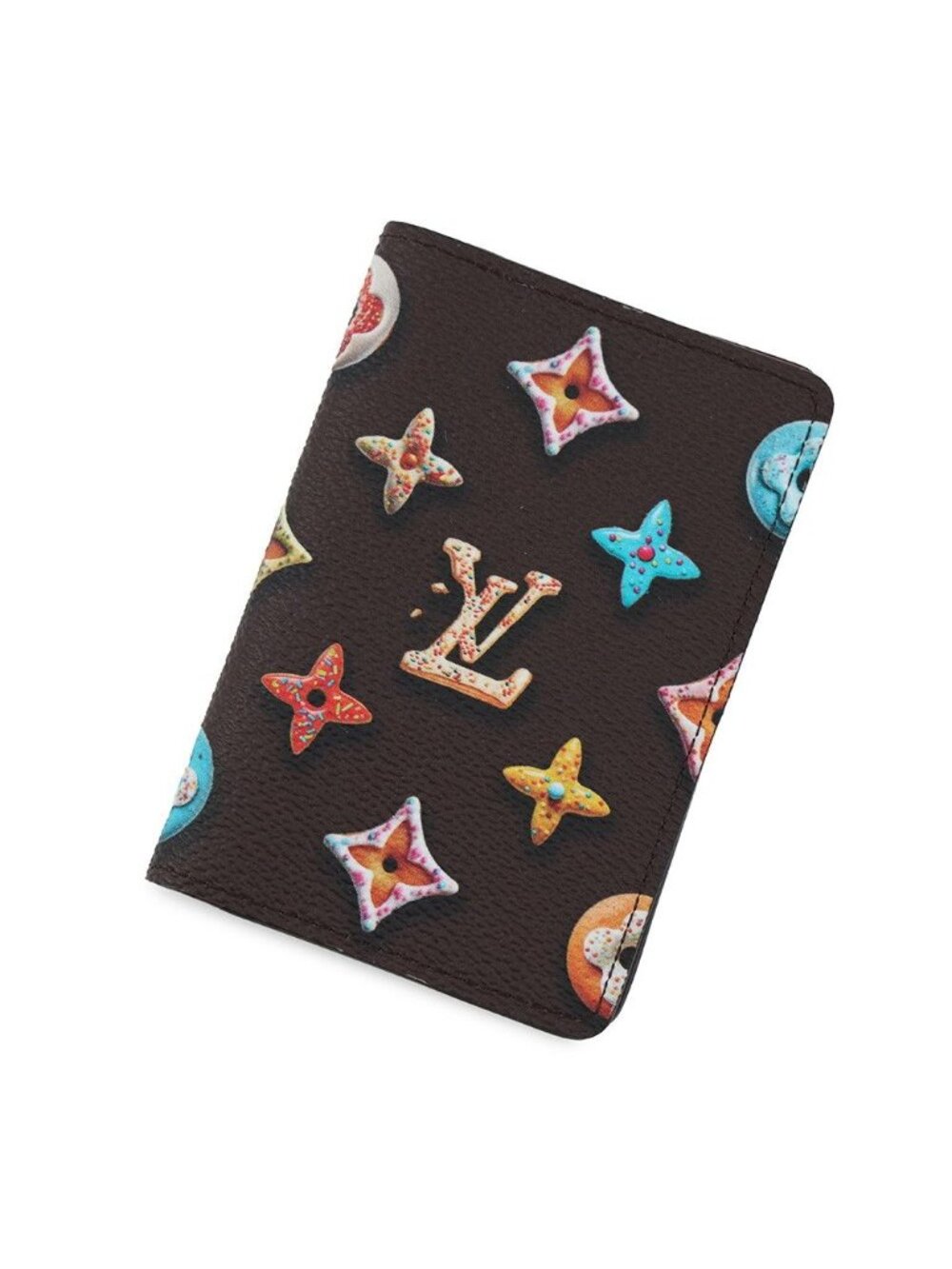 Louis Vuitton Card Case Monogram Donut Pocket Organizer